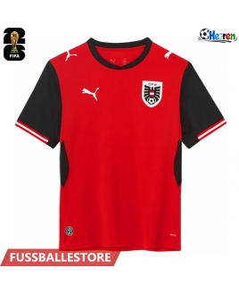Günstige Österreich Heimtrikot WM 2026 Kurzarm